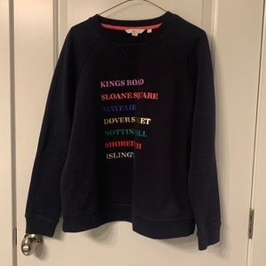 Brand new Boden London sweatshirt